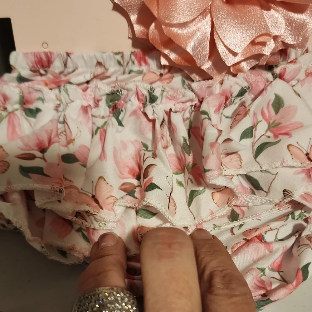 Bebe NWT Pink Hair Accessories Set with Bows and Headband